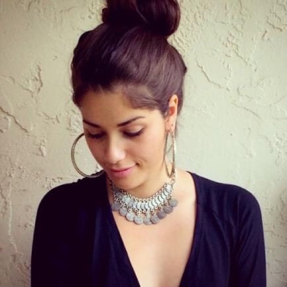 New Coin Choker Necklace